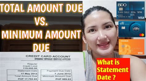 total amount due meaning tagalog
